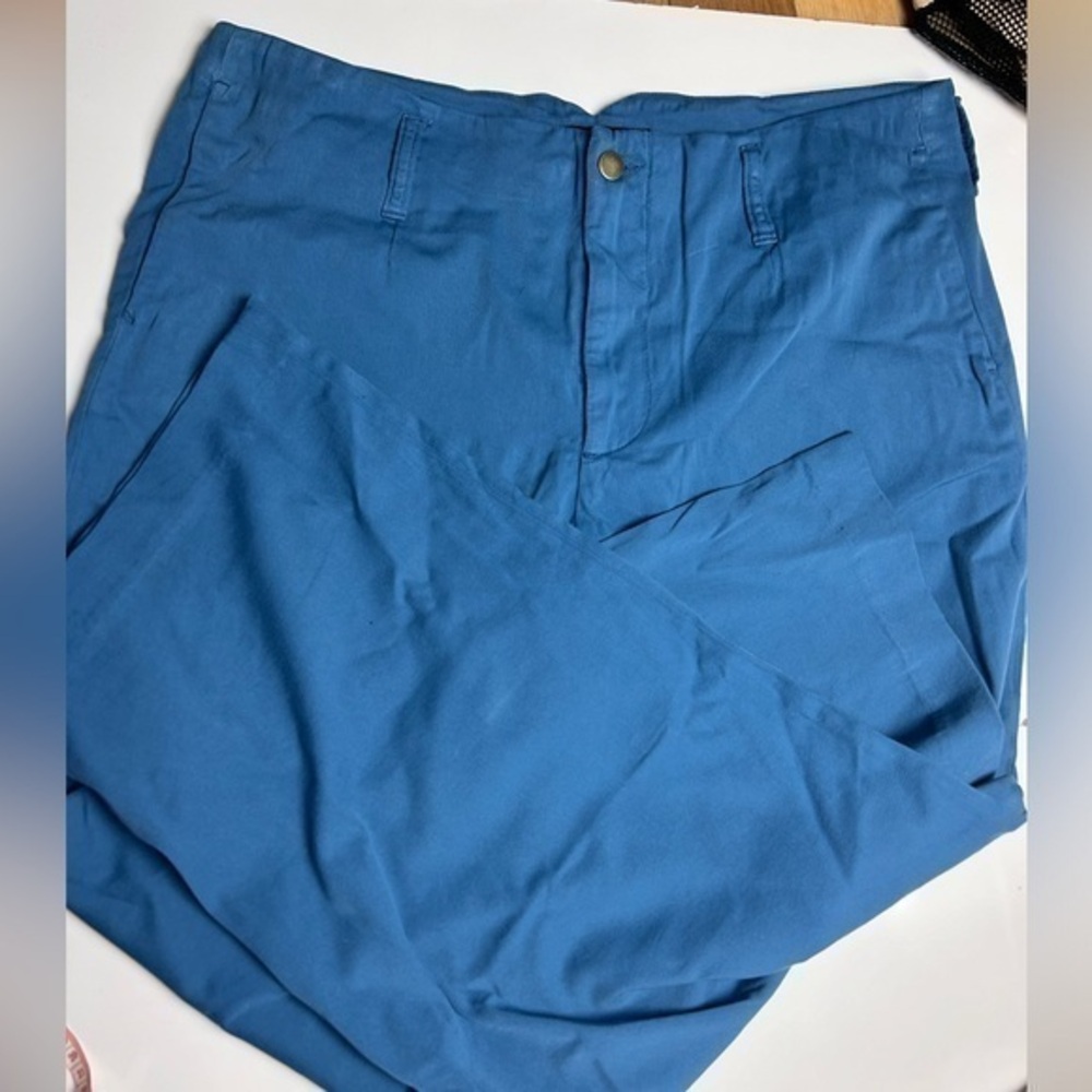 the J. Peterman company‎ blue wide leg pants